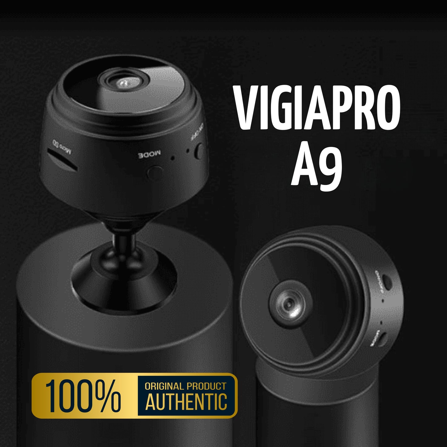 VIGIAPRO A9 - Cámara Espía Mini, tener ojos donde no puedes estar!